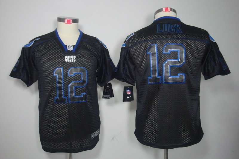 Youth Nike Colts 12 Andrew Luck Black Shadow Limited Jersey,We sell and wholesale Youth Nike Colts 12 Andrew Luck Black Shadow Limited Jersey on line form chian!